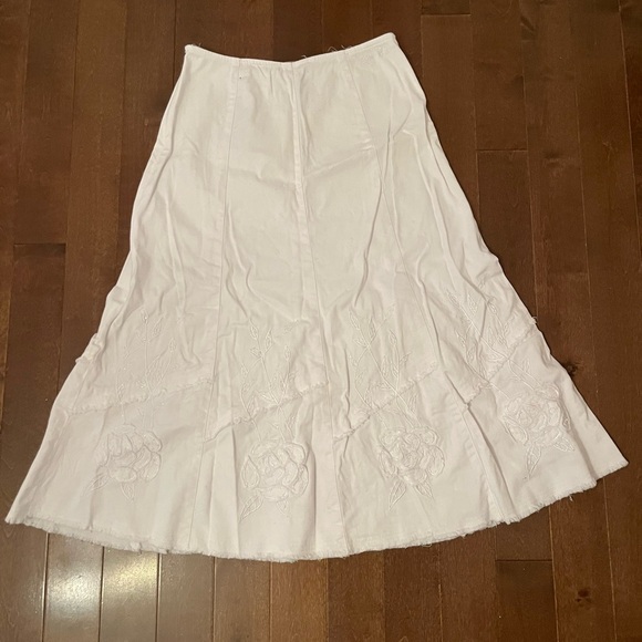 Simon Chang Denim maxi skirt - Picture 6 of 7